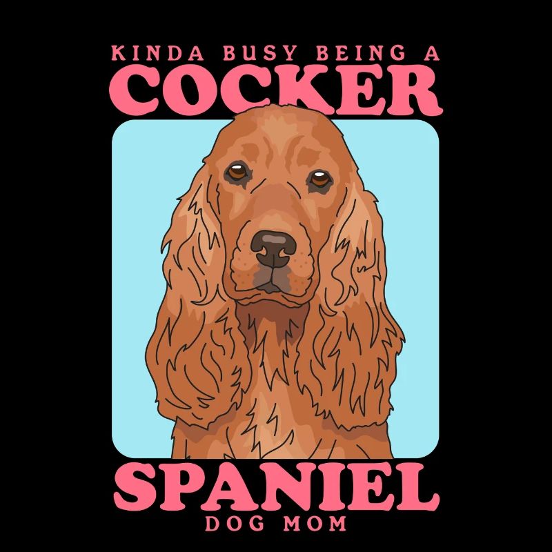 Cocker Spaniel Maman Cocker Spaniel Cadeau
