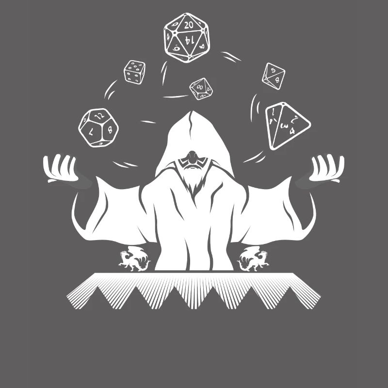 Game Master DM GOD D20 Wizard RPG de table