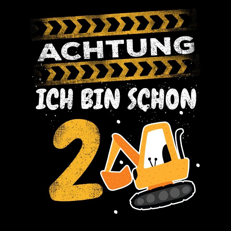 2 Geburtstag Baggerfahrer 2 Jahre Kindergeburtstag