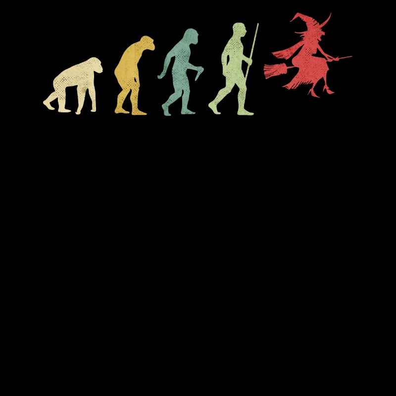 Halloween Witch Flying Broom Evolution