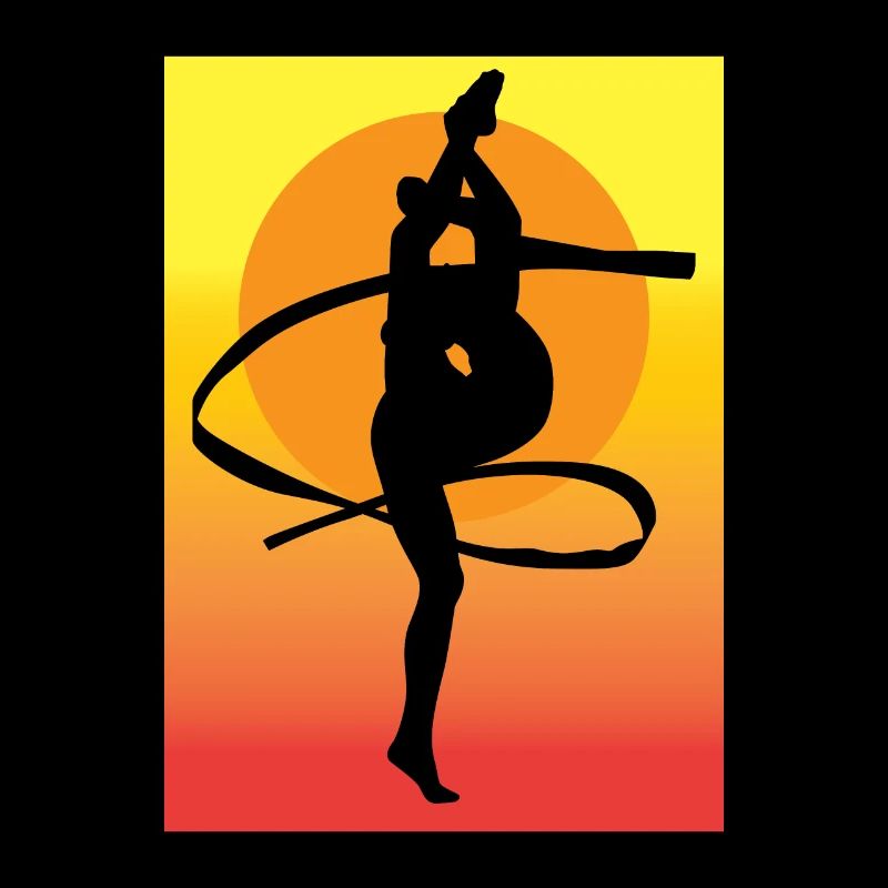 Rhytmische Gymnastik Athlet oder Turner Gift
