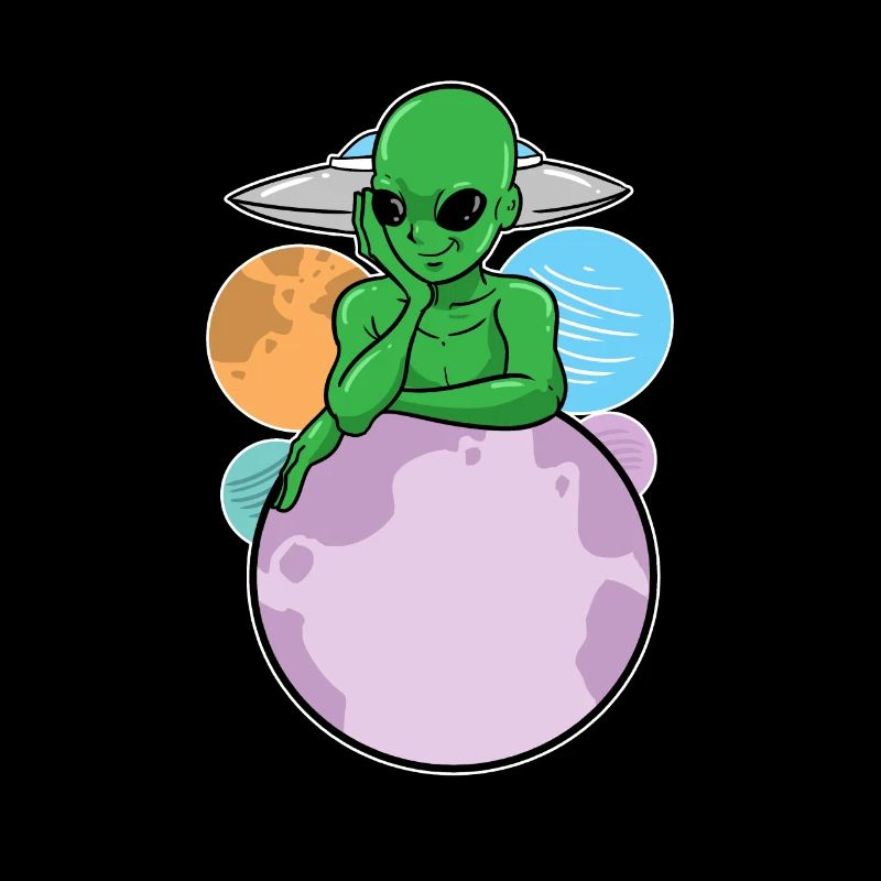 Planète extraterrestre mignonne