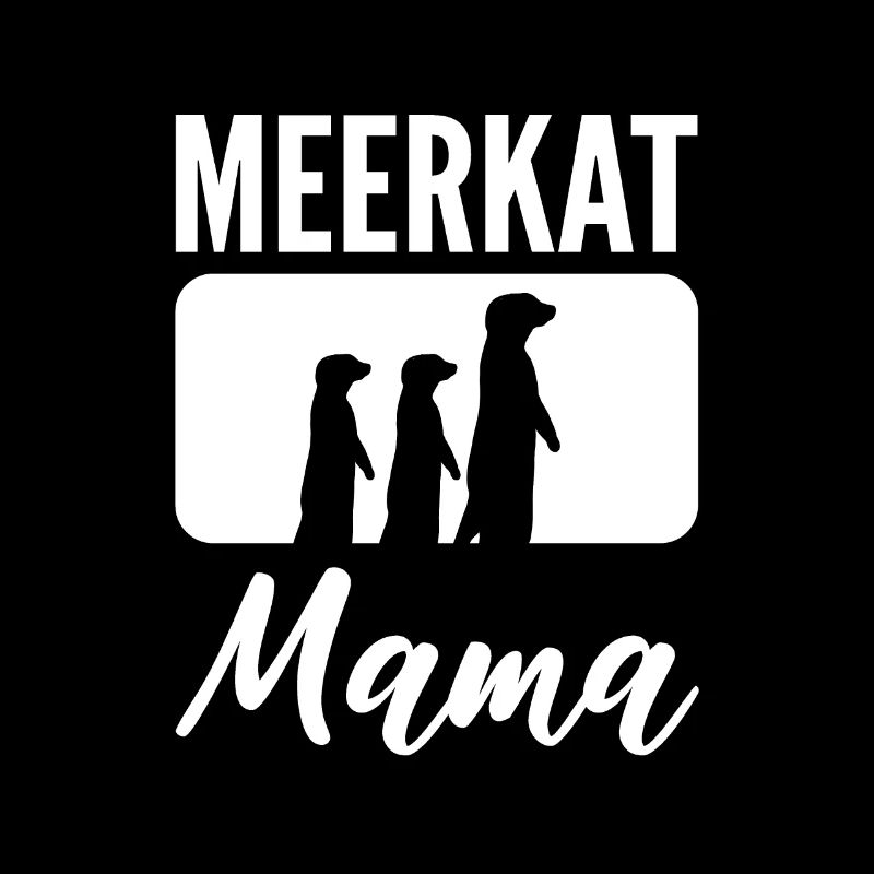 Meerkat Mama Liebende Mutter Geschenk