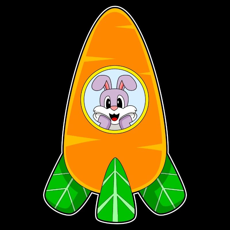 Rabbit Spaceship Space