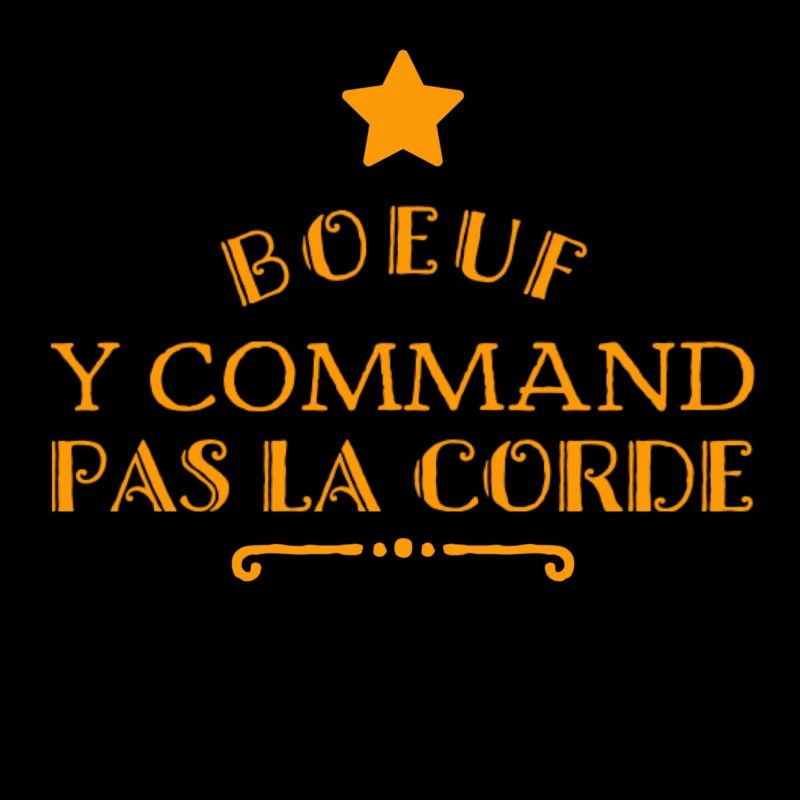 Boeuf y command pas la corde 974 créole la Reunion