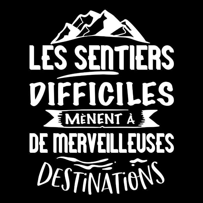 Les sentiers difficiles humour trail randonnée