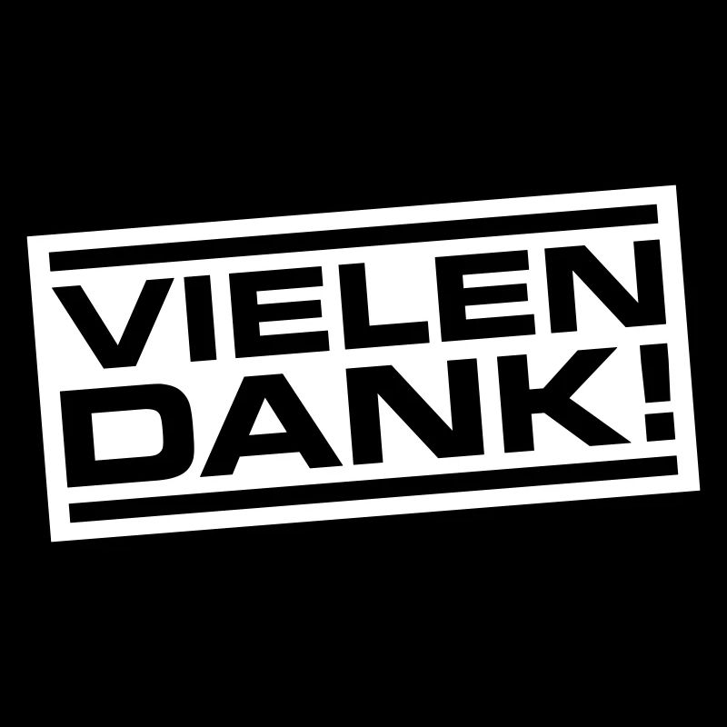 Vielen Dank Danke