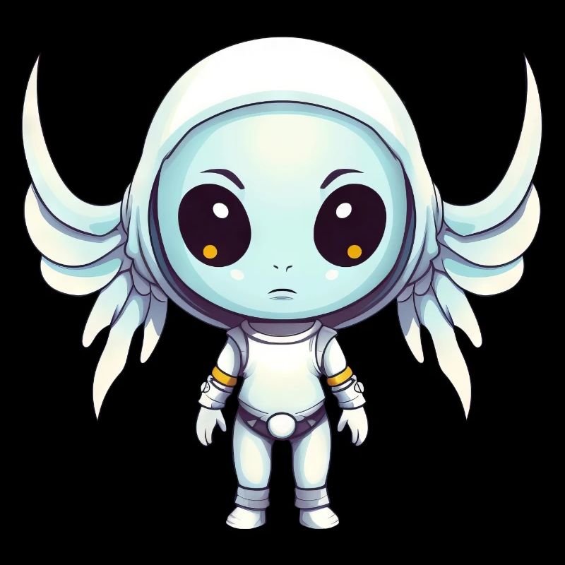 Alien Archangel - Alien design with wings