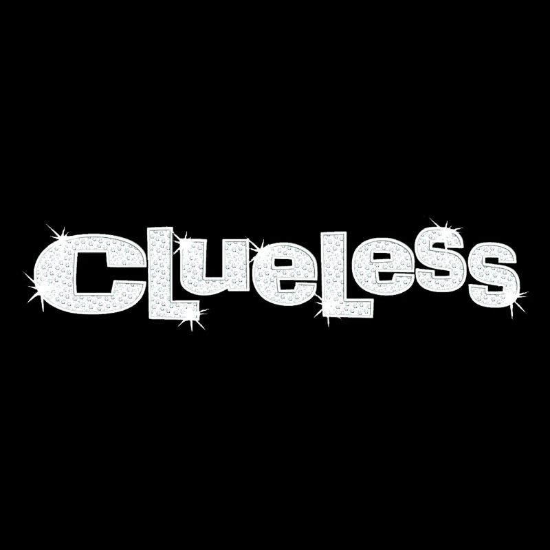 Clueless Glitter Logo