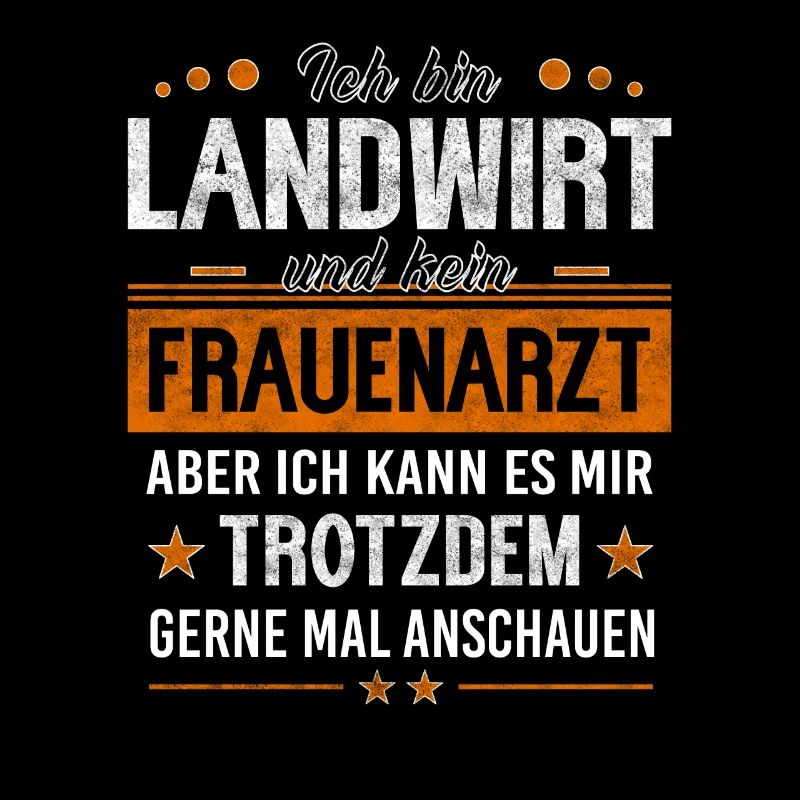 Landwirt Acker Trecker Hühner Bauer Geschenk