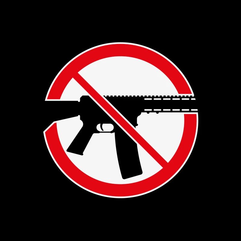 Arrêtez la folie! (Panneau d’interdiction des armes 3C)