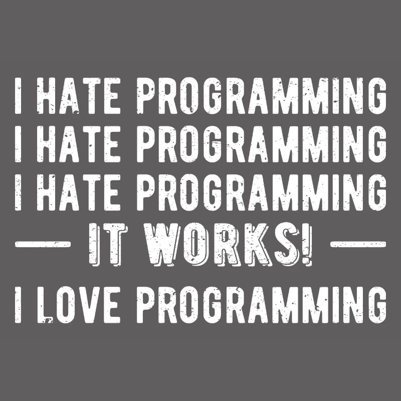 Je déteste la programmation - Funny Programmer II