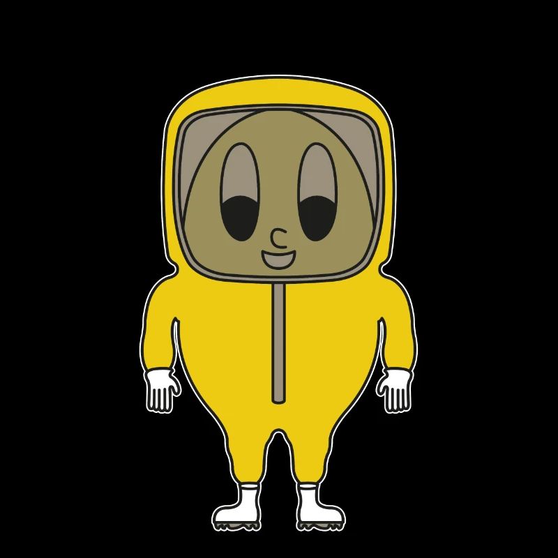 Protective suit strap egg