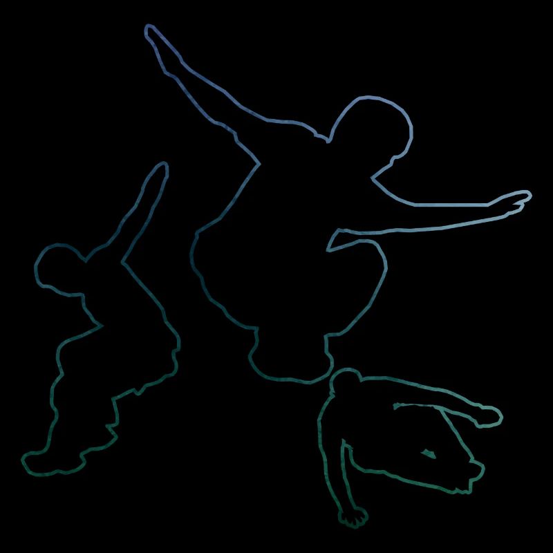 Women's Parkour Free Runner Free Running Course
