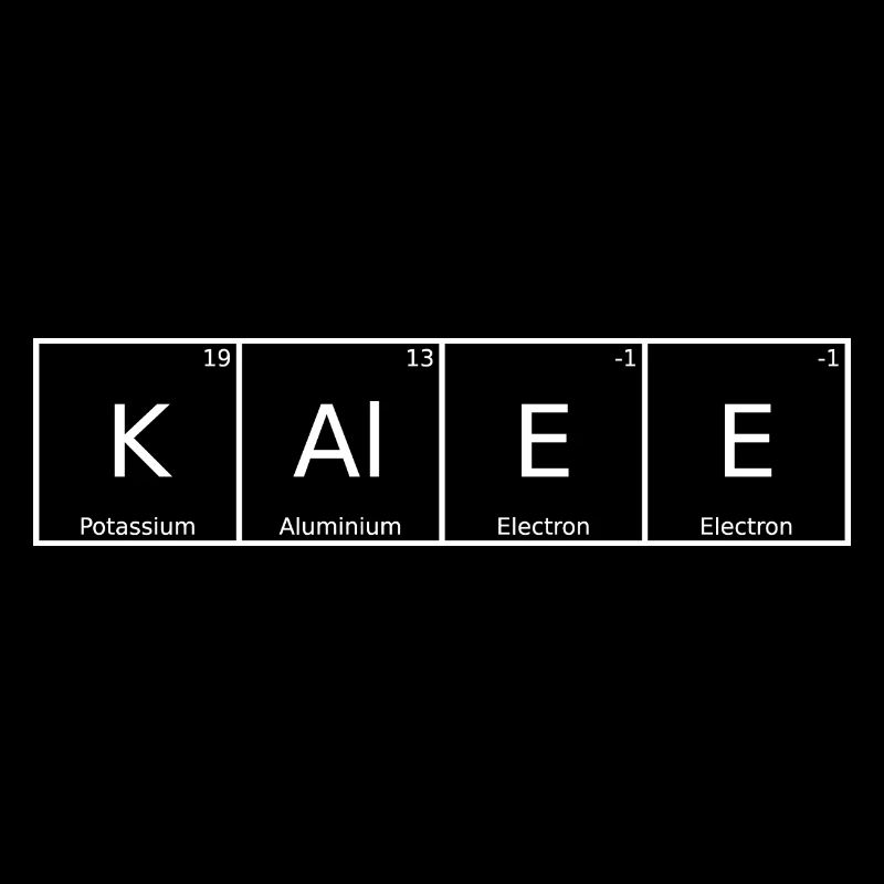 Kalee Nom Prénom Chimie Tableau périodique Éléments