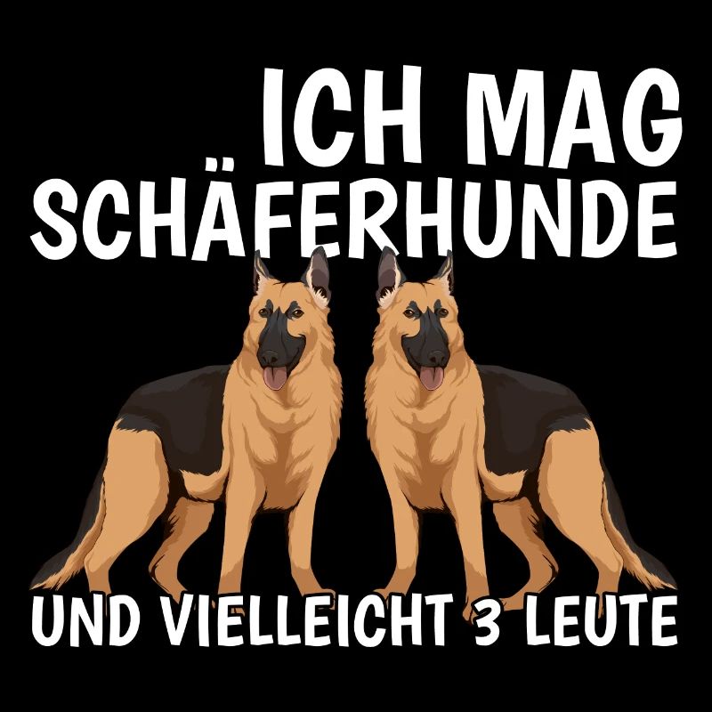 Deutscher Schäferhund Ich mag Schäferhunde