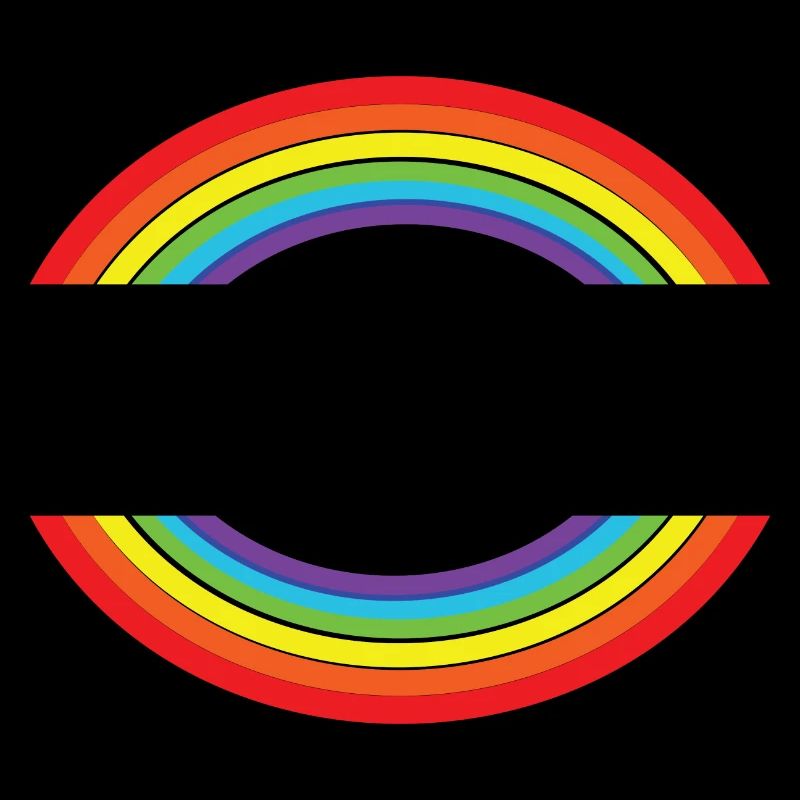 Rainbow customizable first name mood gift