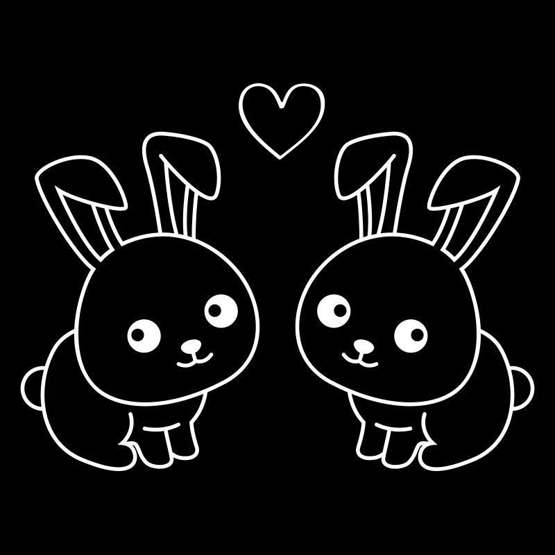 Bunny Comic Couple Love