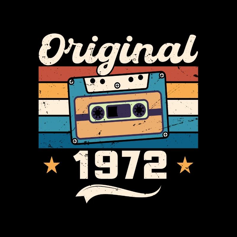 Born Gift Original 1972 Gift Idea 1972