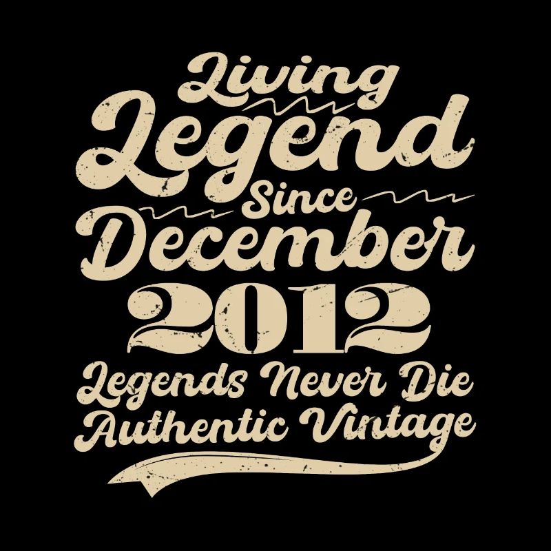 Es war einmal eine Legende. Dezember 2012 Geburts