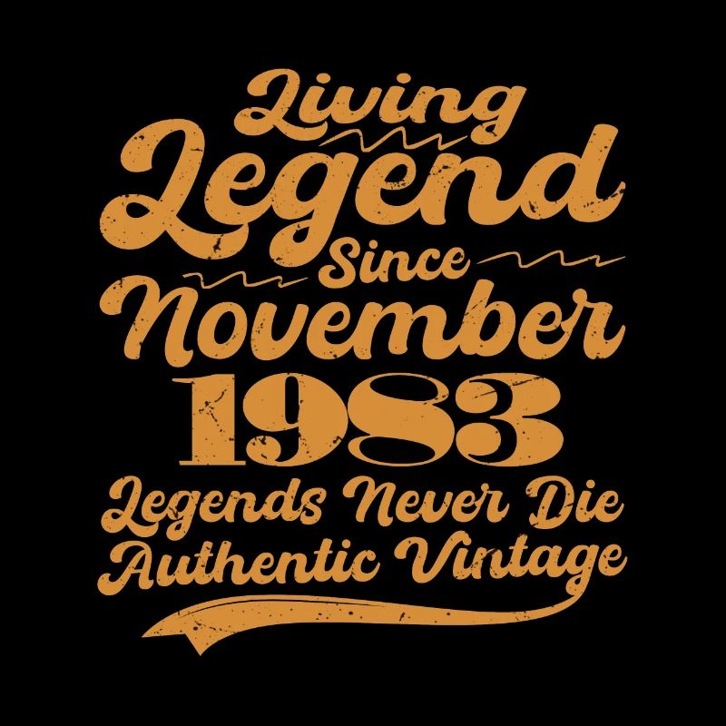 Es war einmal eine Legende. November 1983 Geburts