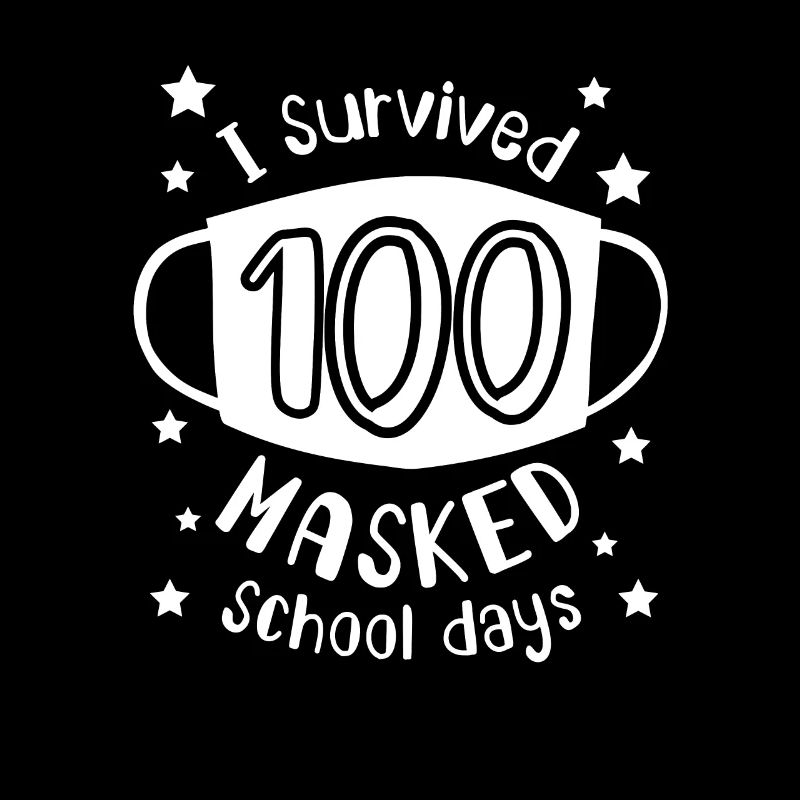 J’ai survécu à 100 jours d’école masqués 100e jours d’école