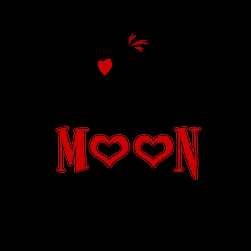 Drôle de citation douce je t’aime à la lune et