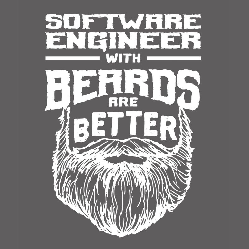 Software engineer with beards is better development