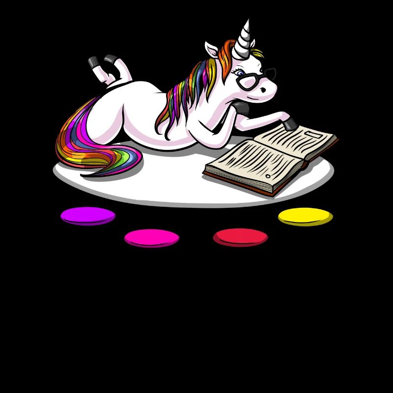 Magisches Einhorn Buch lesen Nerd