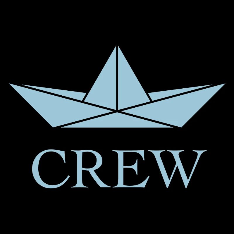 Crew (Schiffscrew / Papierschiffchen / Skyblue)