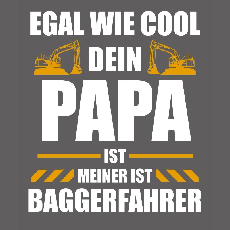 Bagger Baggerfahrer Baustelle Geschenk