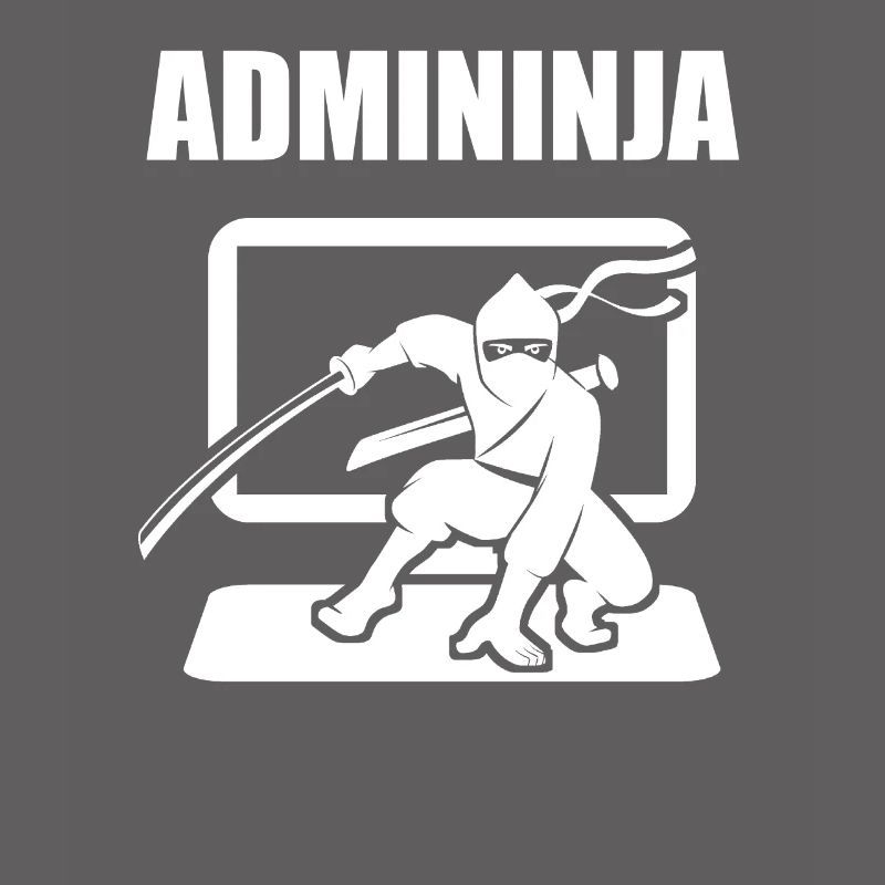 Admininja Admin Ninja Computer Scientist Funny Gift