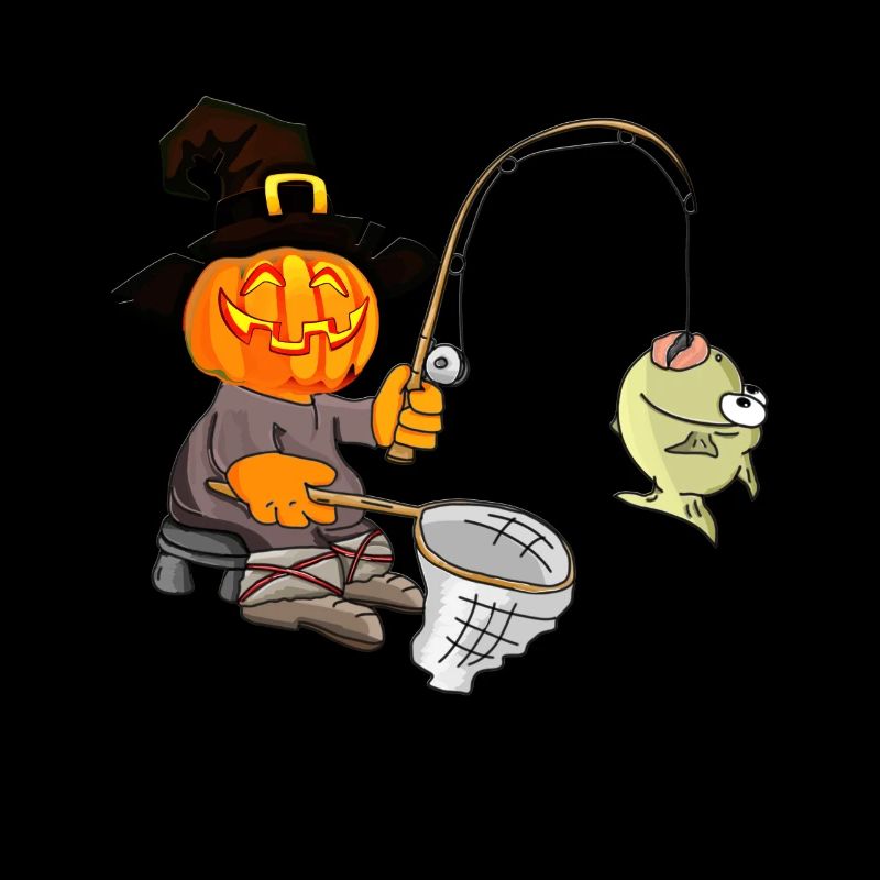 Halloween Pêcheur de citrouille