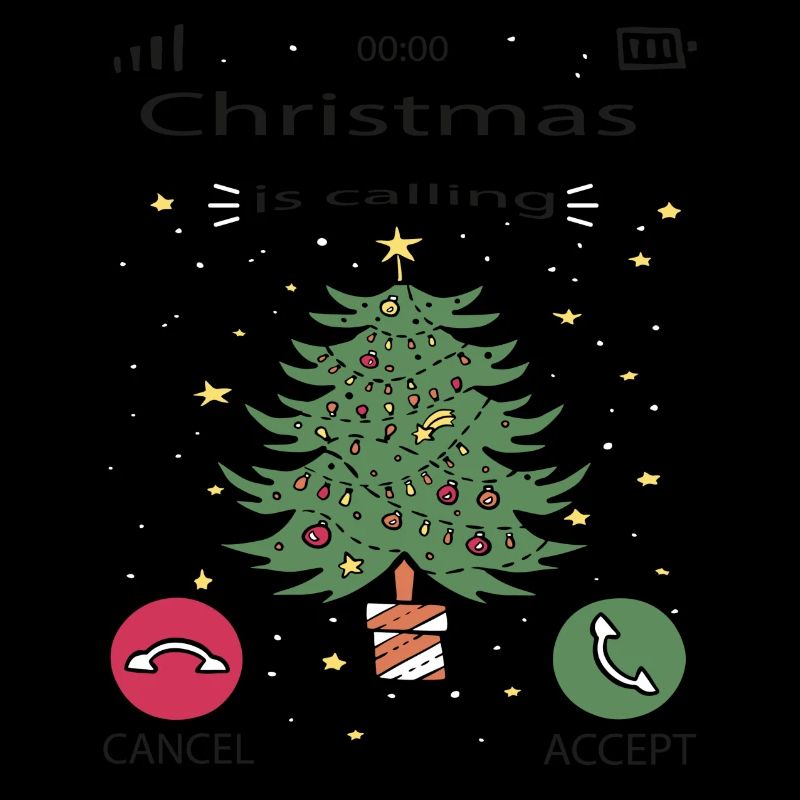 Christmas is calling. Christmas is calling. Tree