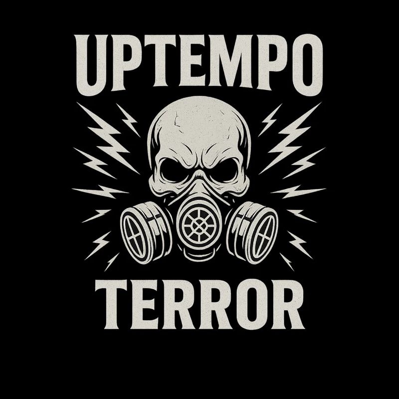 T-shirt uptempo Terror – Hardcore Techno