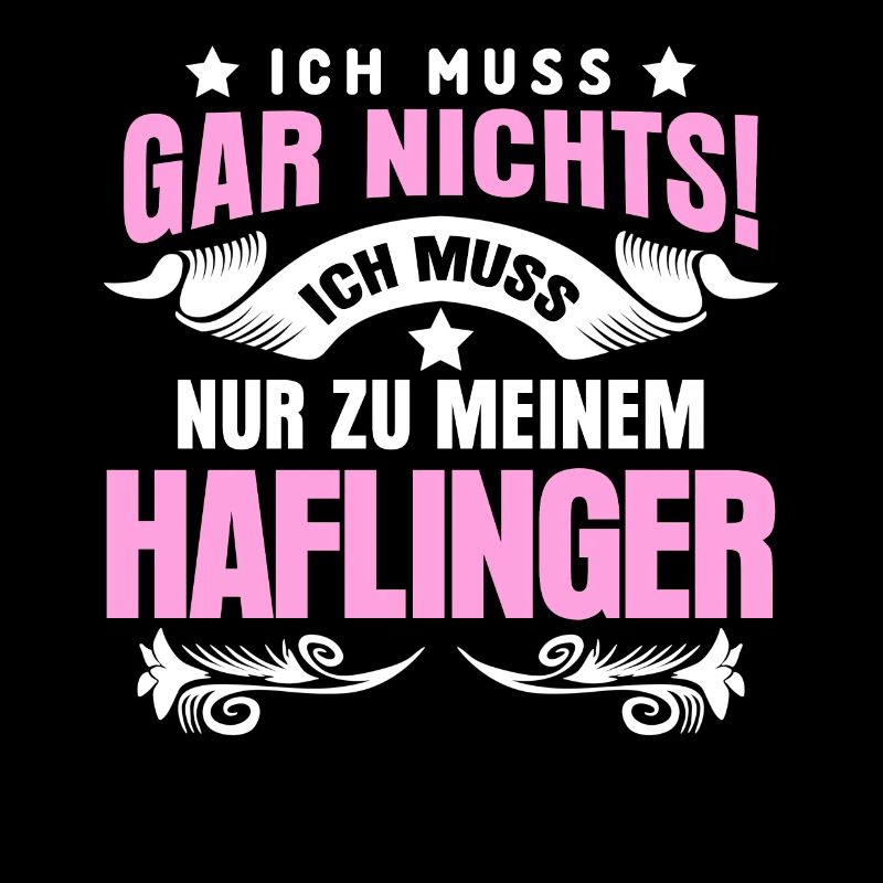 Haflinger - Pferde Spruch