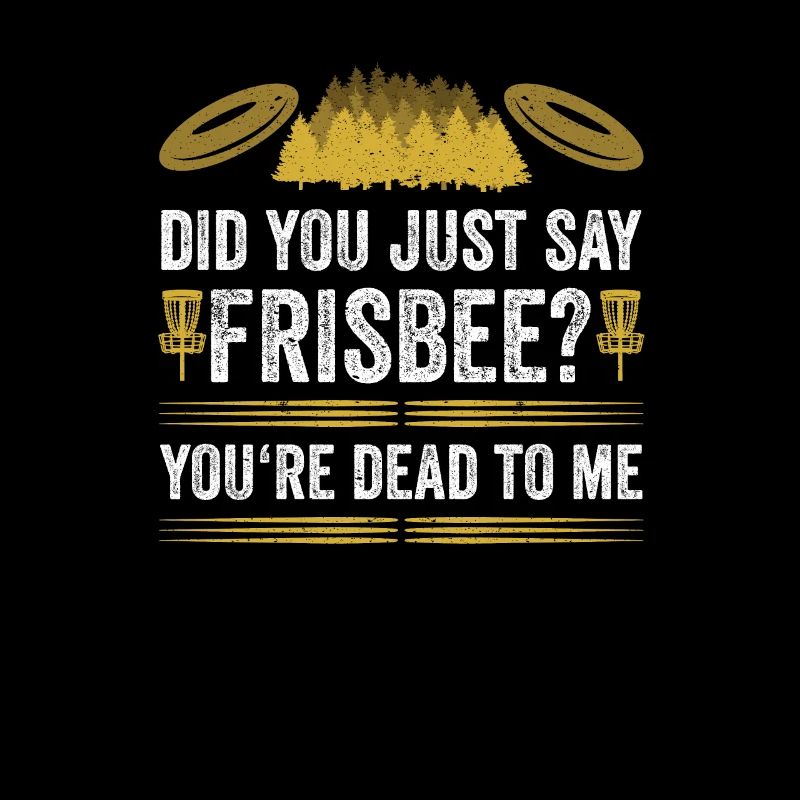 Disc Golf Lustiger Discgolf Spruch Discgolfer