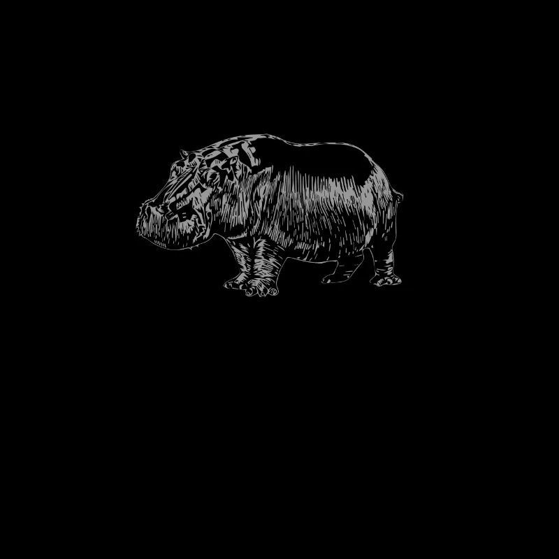 herbivore nilpferd flusspferd hippo sei du selbst