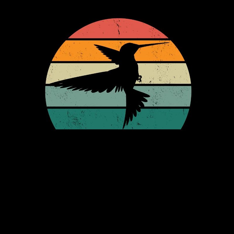 Colibris ailes rapides battant colibri