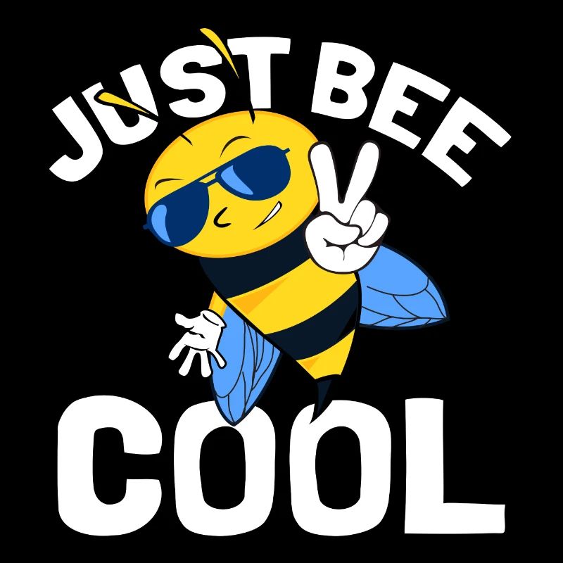 Just Bee Cool - Süße Biene Hummel Wespe