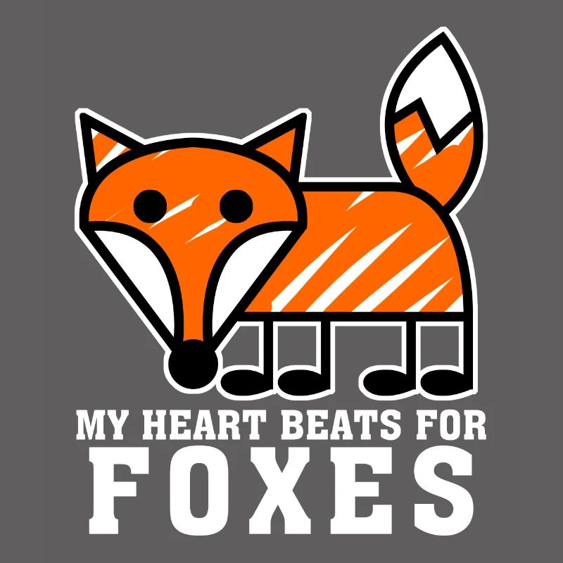 Fuchs Spruch mit Rotfuchs