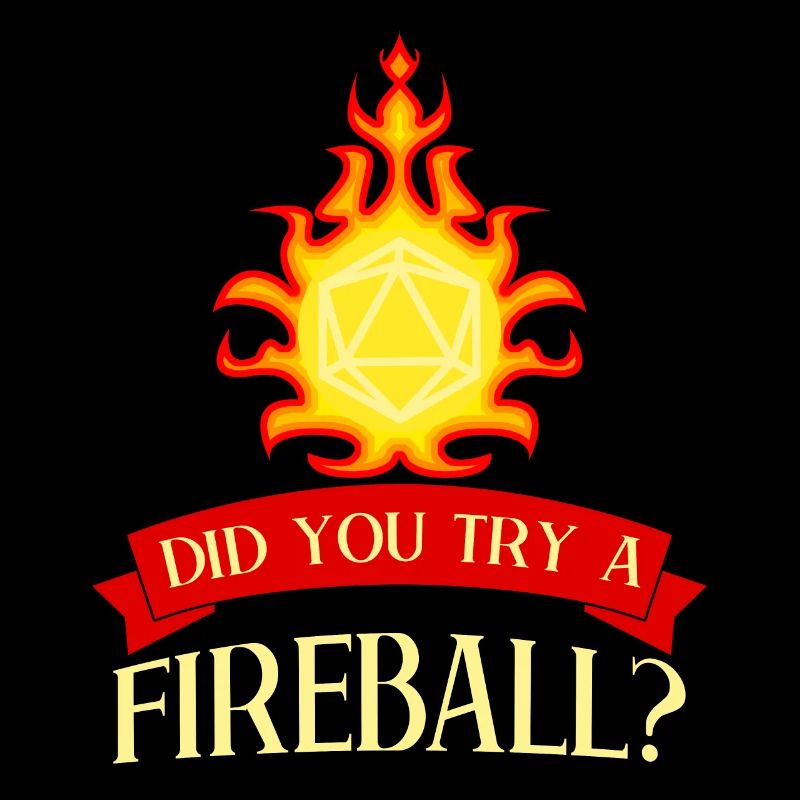 RPG D20 Feuerball Tabletop Rollenspiel