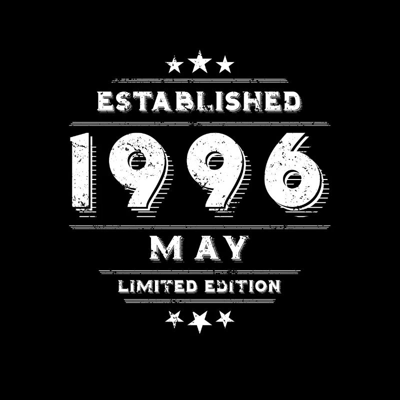 Geburtstag im Mai 1996 - May