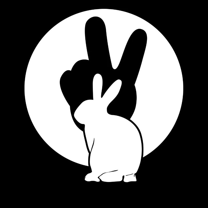 Lapins Paix Lapin Lapin