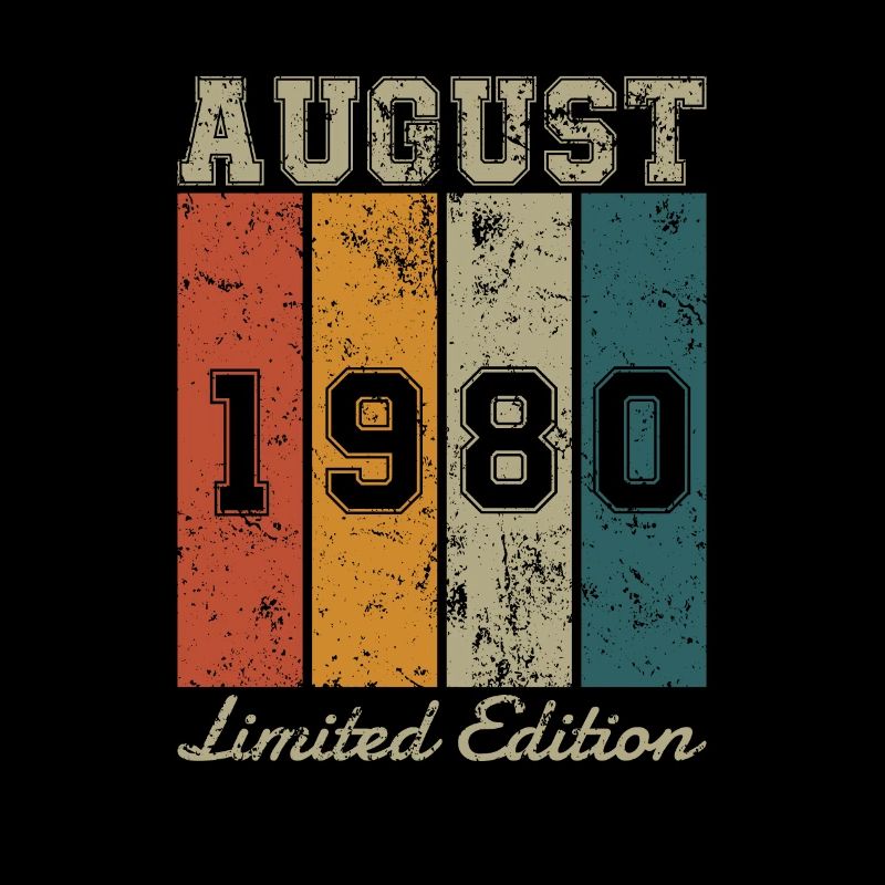 Date de naissance : Août 1980 - Edition Limitée Rétro