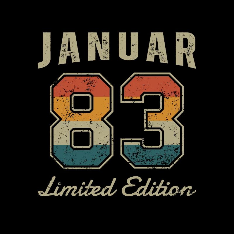 Date de naissance : Janvier 1983 - Edition Limitée Rétro