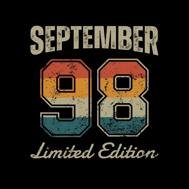 Geburtstag: September 1998 - Limited Edition Retro