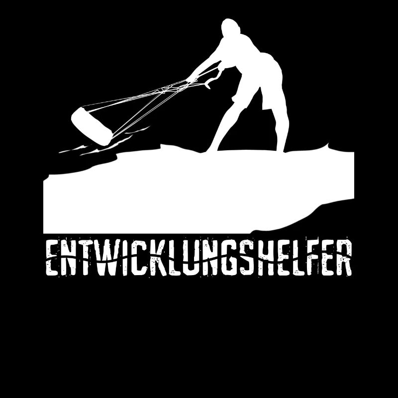 Kitesurfen verhedderte Leinen
