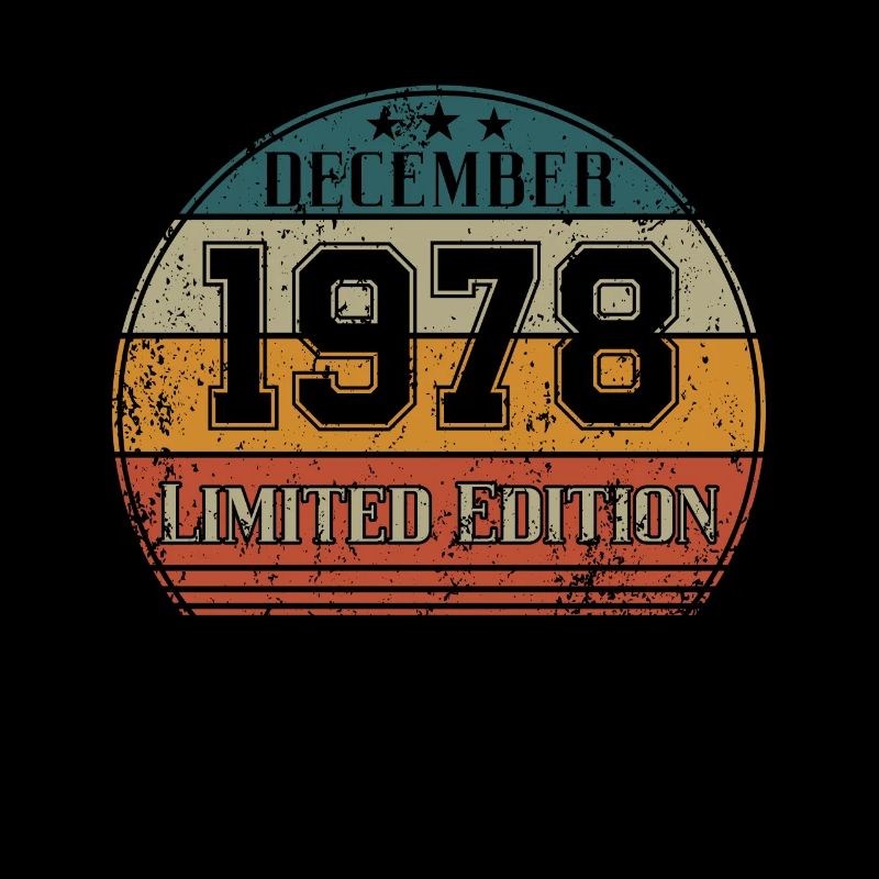 Geburtstag - Limited Edition Dezember 1978