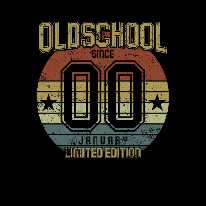 January 2000 - Geburtstag im Januar Oldschool